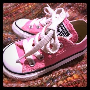 Pink Tot Converse
